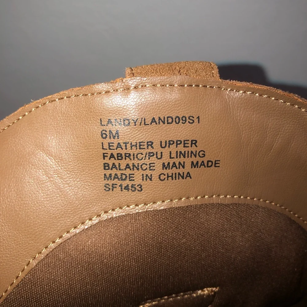 Steve Madden Landy OTK chestnut western boots 6